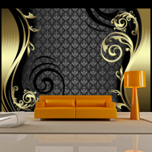 Køb ARTGEIST Fototapet - Golden curtain 400x280 online billigt tilbud rabat møbler