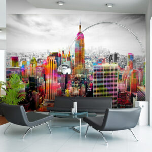 Køb ARTGEIST Fototapet farverig New York - Colors of New York City II (flere størrelser) 400x280 online billigt tilbud rabat møbler