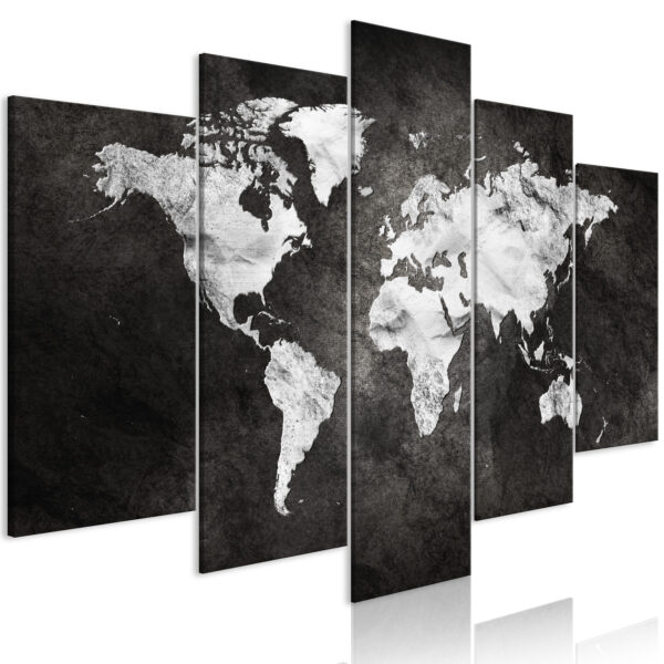 Køb ARTGEIST verdenskort - Dark World Wide - Flere størrelser 200x100 online billigt tilbud rabat møbler