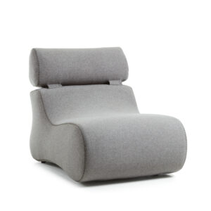 Køb LAFORMA Club lænestol - grå stof online billigt tilbud rabat møbler