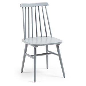 Køb LAFORMA Tressia MDF og massivt gummitræ stol med grå lak online billigt tilbud rabat møbler
