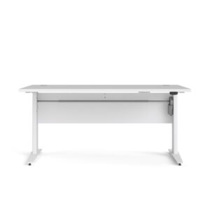 Køb TVILUM Prima hæve sænkebord - hvid (150x80) online billigt tilbud rabat møbler