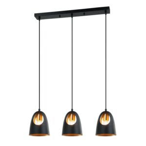 Køb VENTURE DESIGN Elda loftlampe - kobber og sort jern online billigt tilbud rabat møbler
