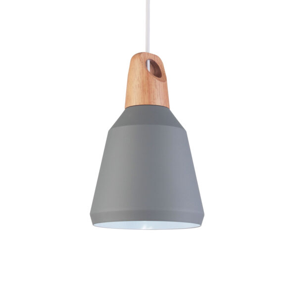 Køb VENTURE DESIGN Nao loftlampe - natur træ og grå aluminium online billigt tilbud rabat møbler