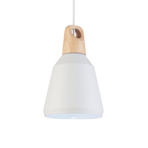 Køb VENTURE DESIGN Nao loftlampe - natur træ og hvid aluminium online billigt tilbud rabat møbler