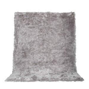 Køb VENTURE DESIGN Natta gulvtæppe - sølv polyester (290x200) online billigt tilbud rabat møbler