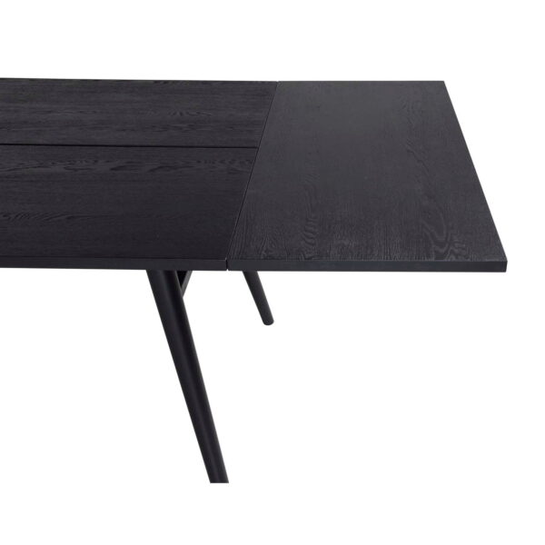 Køb VENTURE DESIGN Sleek tillægsplade - sort egetræsfiner (95x45) online billigt tilbud rabat møbler