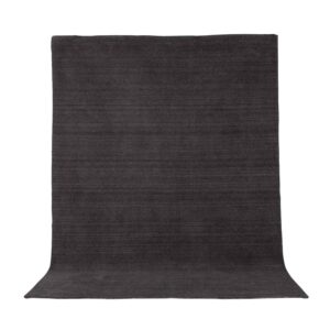 Køb VENTURE DESIGN Ulla gulvtæppe - mørkegrå uld og polyester (160x230) online billigt tilbud rabat møbler
