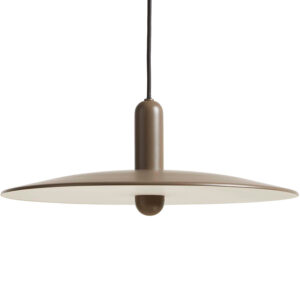 Køb WOUD LU loftlampe stor - brun metal online billigt tilbud rabat møbler